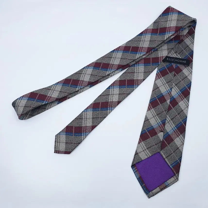 [BUNJANG] Elle Silk Necktie / 엘르 넥타이