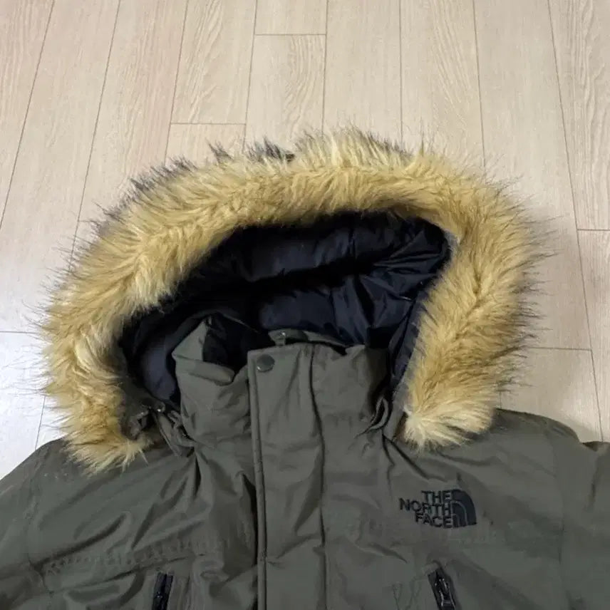 [BUNJANG] The North Face Padded Jacket - Khaki / 노스페이스 패딩 자켓 카키색