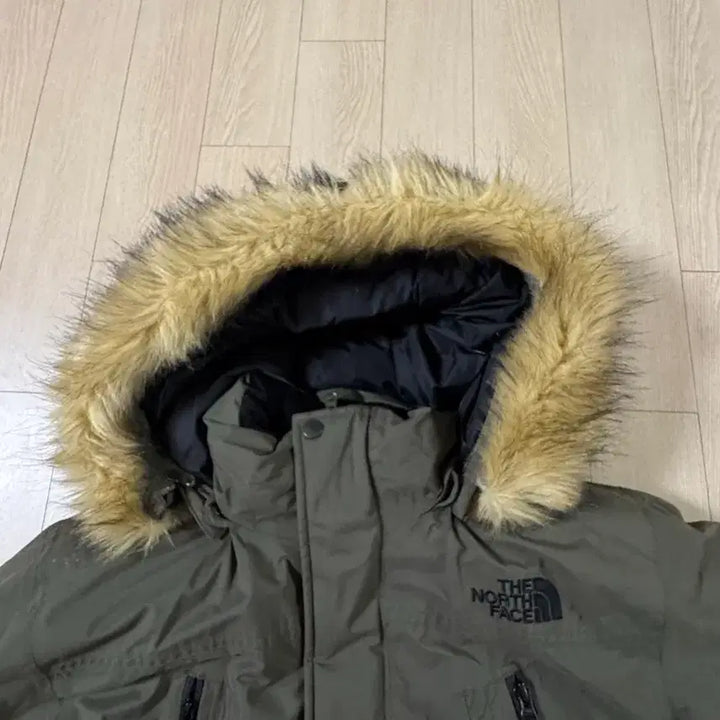 [BUNJANG] The North Face Padded Jacket - Khaki / 노스페이스 패딩 자켓 카키색