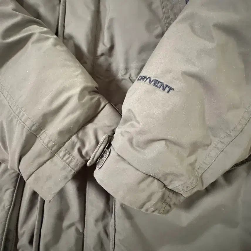 [BUNJANG] The North Face Padded Jacket - Khaki / 노스페이스 패딩 자켓 카키색