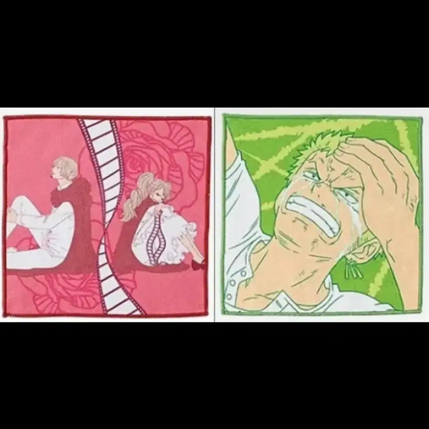[BUNJANG] One Piece Dramatic Memories Towel Set / 원피스 드라마틱 메모리즈 이치방쿠지 H상 타올 2종 일괄