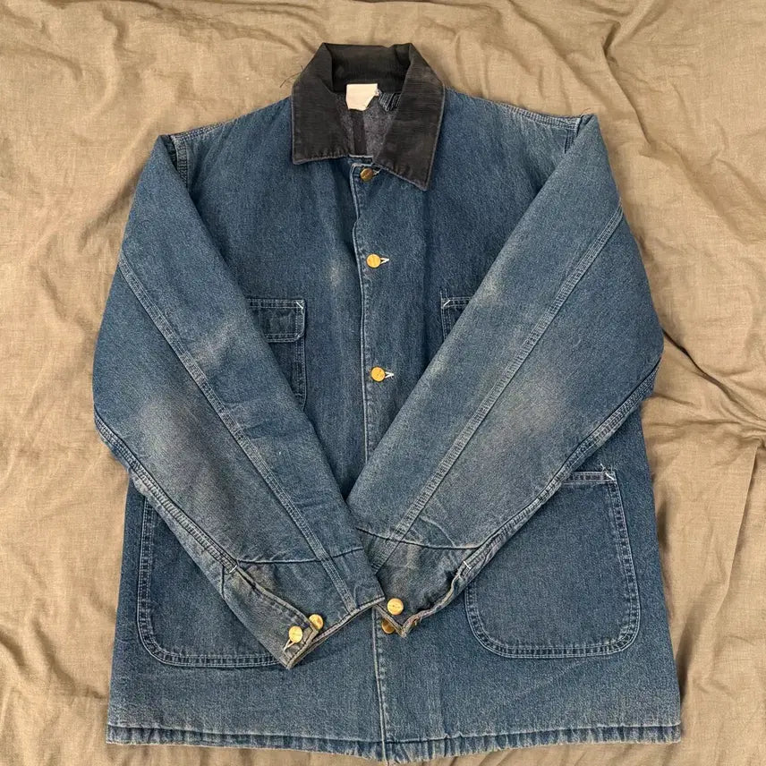 [BUNJANG] Carhartt 8LC Denim Chore Jacket / 90s Carhartt 8LC 데님 초어 자켓