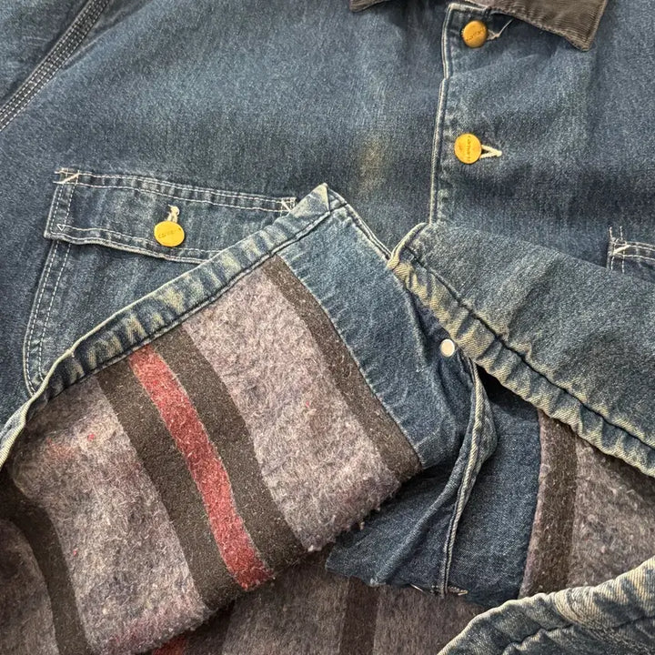 [BUNJANG] Carhartt 8LC Denim Chore Jacket / 90s Carhartt 8LC 데님 초어 자켓