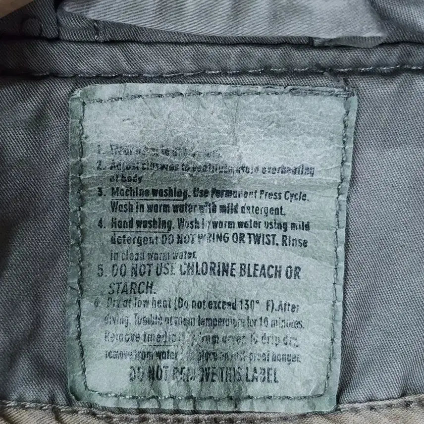 [BUNJANG] Vintage M-65 Field Jacket / (S~M) 빈티지 카키 M-65 스타일 필드 자켓 4.9