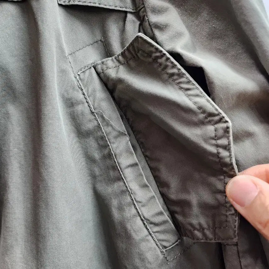 [BUNJANG] Vintage M-65 Field Jacket / (S~M) 빈티지 카키 M-65 스타일 필드 자켓 4.9