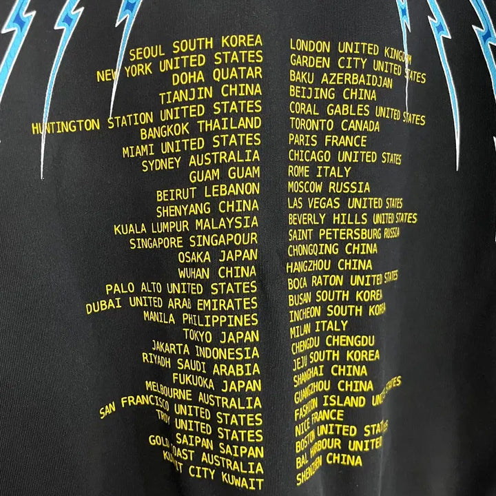 [BUNJANG] Givenchy Star World Tour Sweatshirt (M) / 지방시 스타 월드 투어 스웻셔츠 (M)