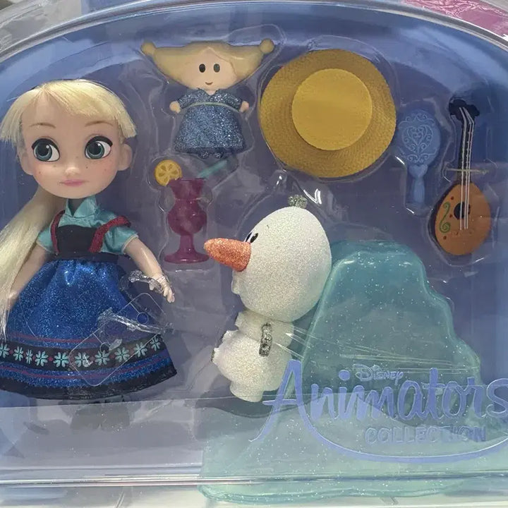 [BUNJANG] Disney Elsa Mini Doll Play Set / 디즈니 엘사 미니돌 플레이세트(정품)