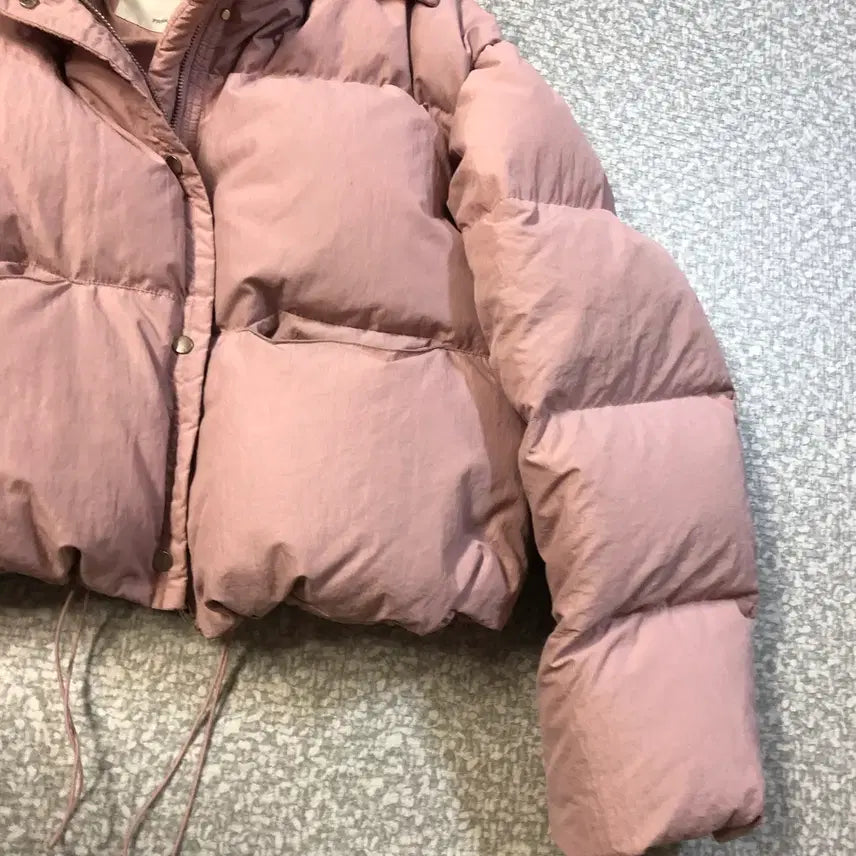 [BUNJANG] PYT Pretty Young Thing Pink Goose Down Padded Hooded Jacket / PYT 프리티영띵 후드 구스 패딩 프영띵 핑크 다운 점퍼 코트