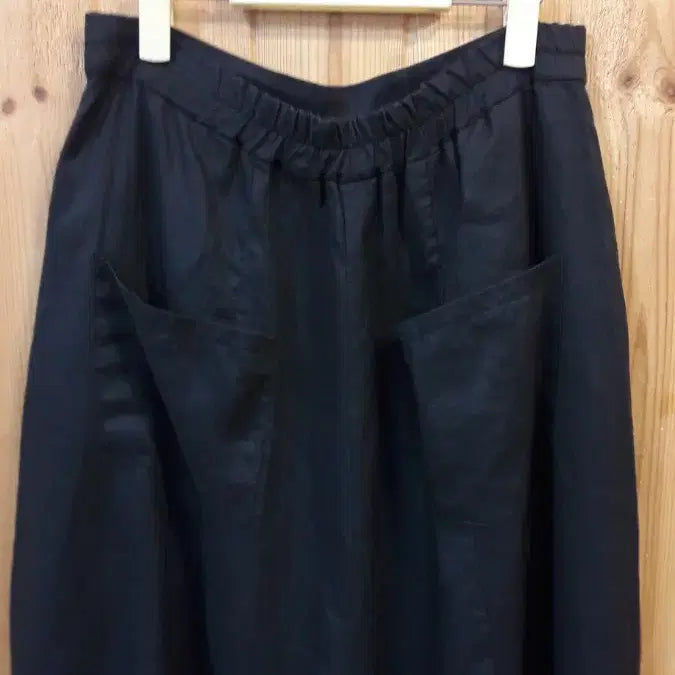 [BUNJANG] Loose Fit Linen Blend Pants / *항아리 핏 마 생활복 바지 (새상품)*