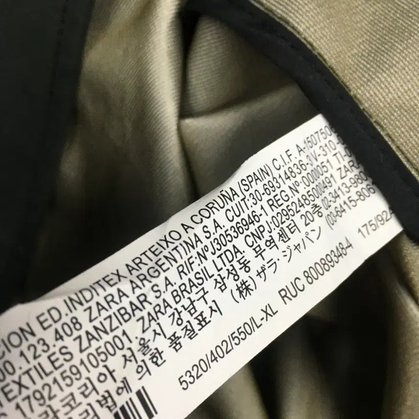 [BUNJANG] ZARA Oversized Repellent Parka / 자라 오버사이즈 리펠런트 파카 만원샵 BB27