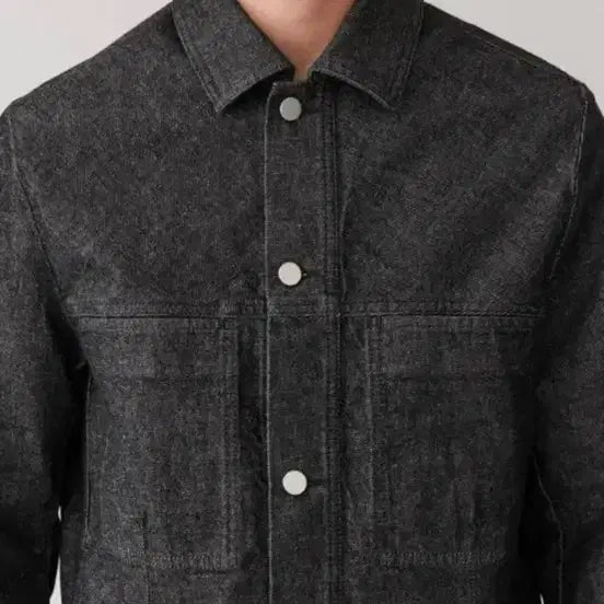 [BUNJANG] COS Black Denim Jacket XL / 코스 흑청 데님 자켓 XL