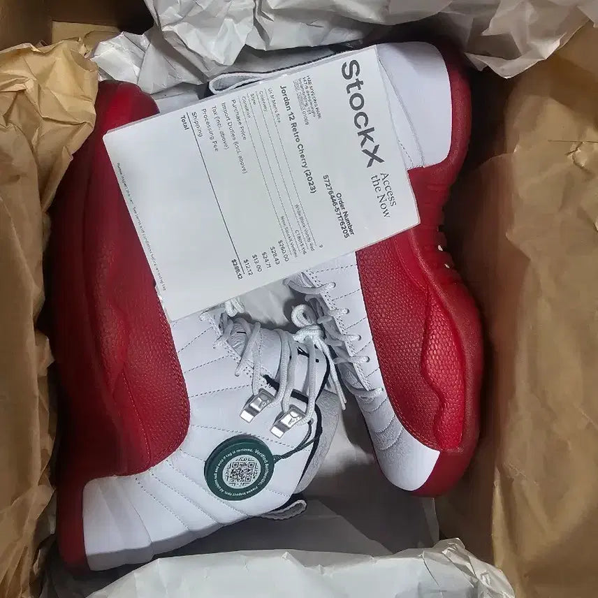 [BUNJANG] Jordan 12 Cherry (2023) Sneakers / 조던12 체리 270 (2023)