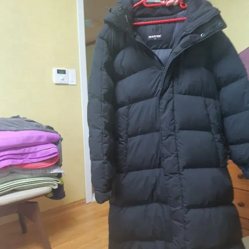 [BUNJANG] Black Yak Goose Down Long Padded Jacket XL / 블랙야크 구스롱XL 105