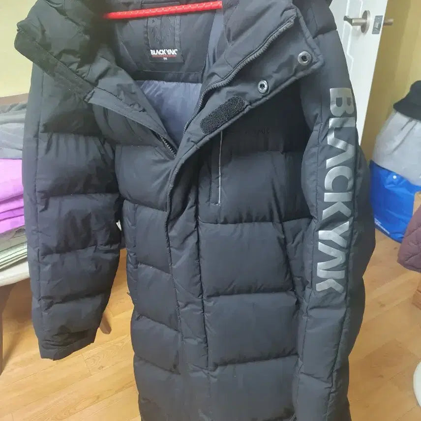 [BUNJANG] Black Yak Goose Down Long Padded Jacket XL / 블랙야크 구스롱XL 105
