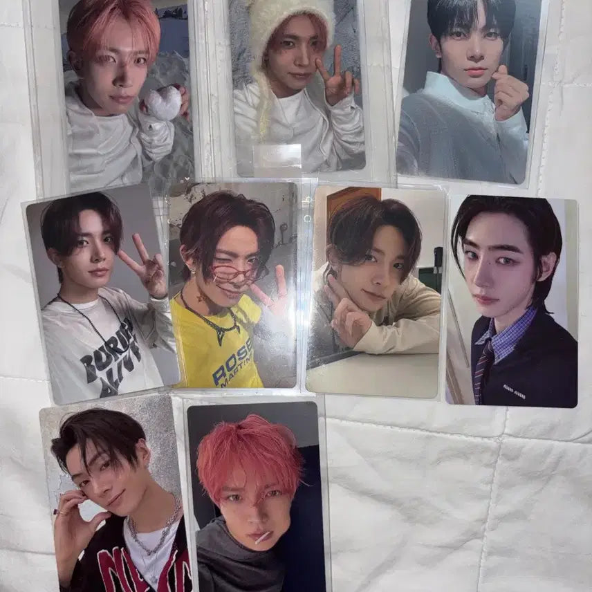 [BUNJANG] ENHYPEN Heeseung Jay Sunghoon Photocard Bundle Set / 엔하이픈 포카 일괄 희승 제이 성훈