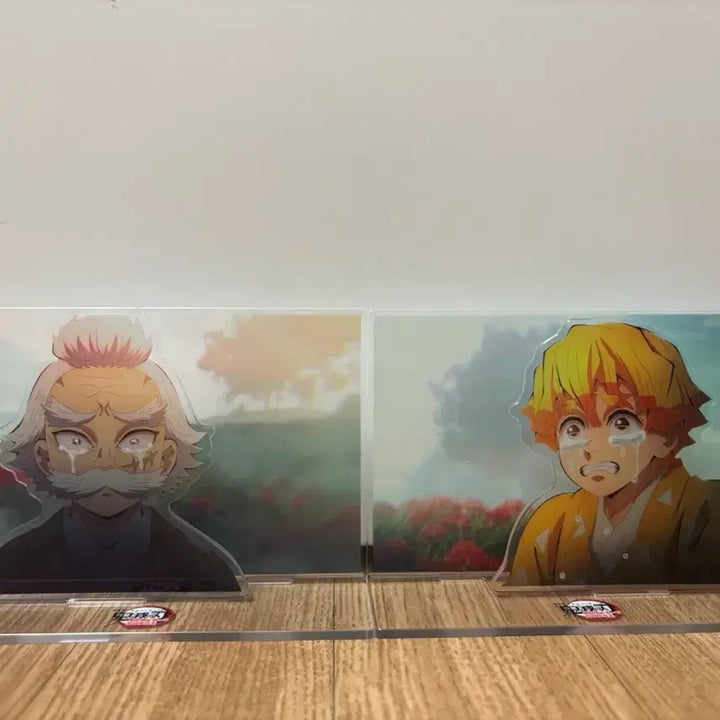 [BUNJANG] Ufotable Zenitsu & Jigoro Acrylic Stand / 최종판매가)젠이츠,지고로 장면그대로아크릴