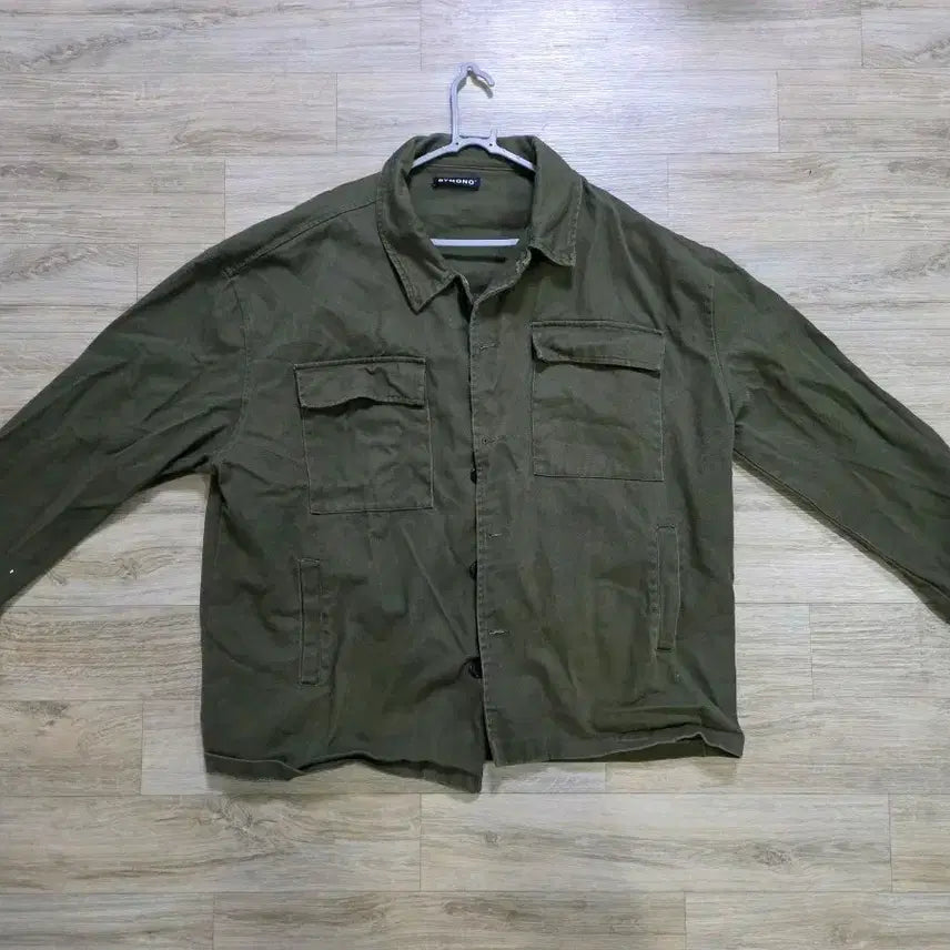 [BUNJANG] Bymono Khaki Jacket / 바이모노 카키 자켓 115-120