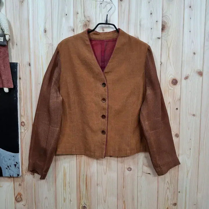[BUNJANG] Natural Dye Rayon Jacket / 천연염색 소매 인견자켓