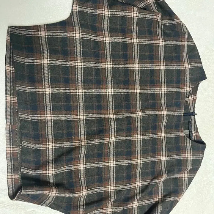 [BUNJANG] ZARA Check Pattern Blouse / 자라 ZARA 체크 패턴 블라우스