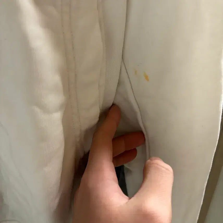 [BUNJANG] Stone White Hoodie / 스톤 후드티