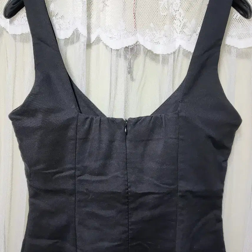 [SOLD OUT] 자라 블랙 미니 슬리브리스 원피스