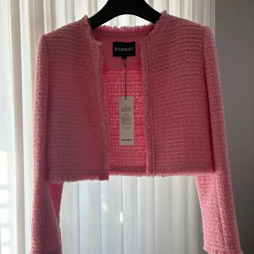 [BUNJANG] Rare 01 Essential Jacket - Rosy Pink / 레어01 에센셜 자켓 로지핑크