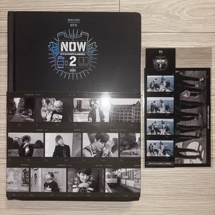 [BUNJANG] BTS NOW2 Group Bookmark Photocard DVD / 방탄소년단 NOW2 나우 북마크 포카 단체 dvd