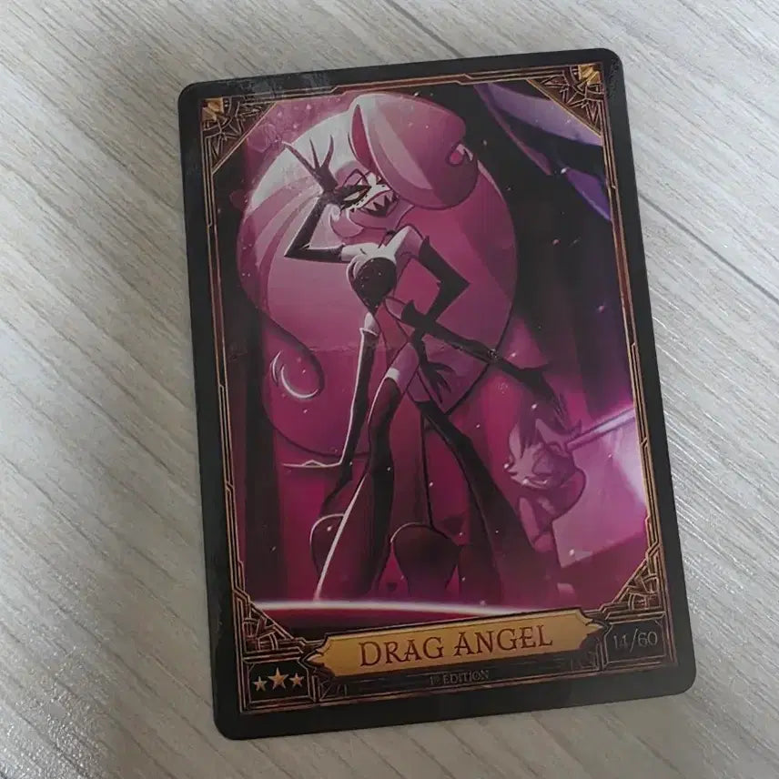 [BUNJANG] Hazbin Hotel Angel Dust Trading Card / 해즈빈호텔 트레이딩카드 엔젤더스트