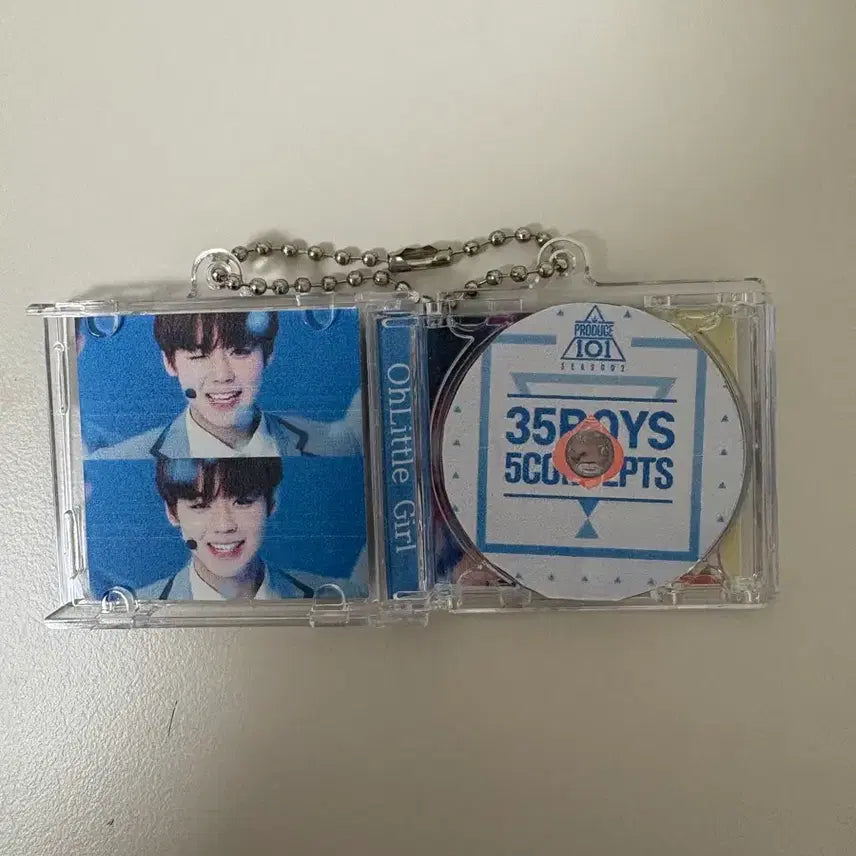 [BUNJANG] Park Jihoon NFC CD Keyring / 박지훈 NFC CD 키링
