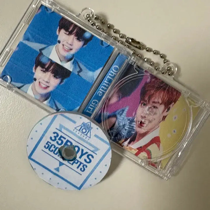 [BUNJANG] Park Jihoon NFC CD Keyring / 박지훈 NFC CD 키링