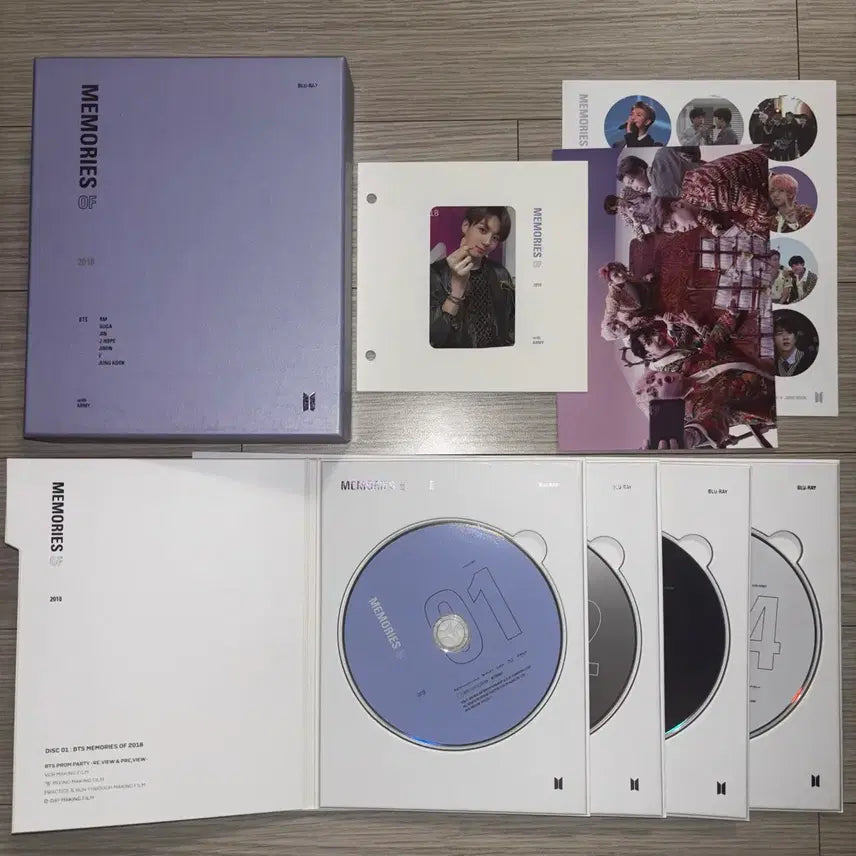 [BUNJANG] BTS Jungkook Photocard - 2018 Memories Blu-ray / 방탄소년단 2018 메모리즈 블루레이 포카 정국