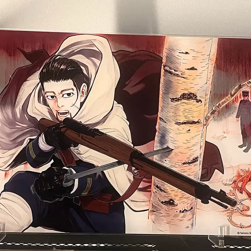 [BUNJANG] Golden Kamuy Ogata Young Jump Foil Large Acrylic Stand / 골든카무이 오가타 영점프 호일 대형 아크릴 스탠드