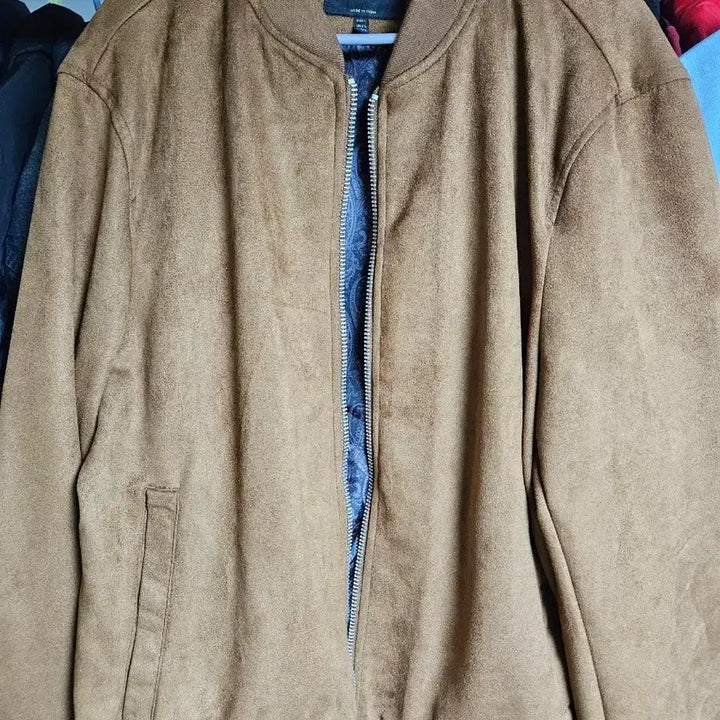 [BUNJANG] Suede Jacket L / 스웨이드 자켓 L