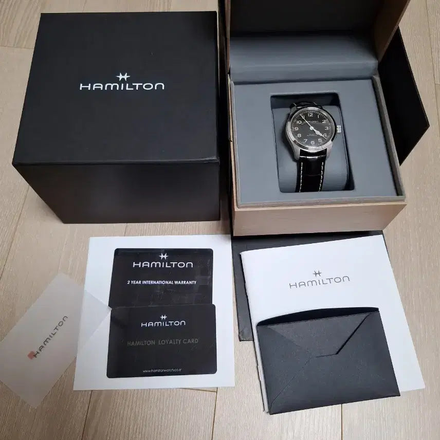 [BUNJANG] Hamilton Murph 38 Black Automatic Watch / [교환X]해밀턴 머피 38 블랙 오토매틱 시계
