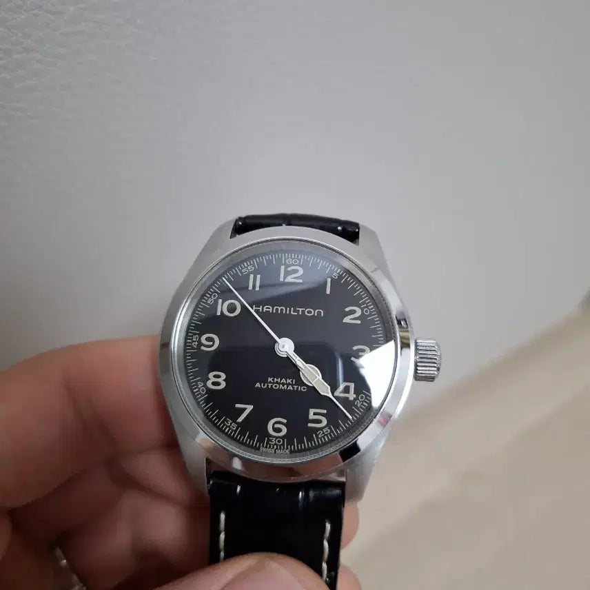 [BUNJANG] Hamilton Murph 38 Black Automatic Watch / [교환X]해밀턴 머피 38 블랙 오토매틱 시계