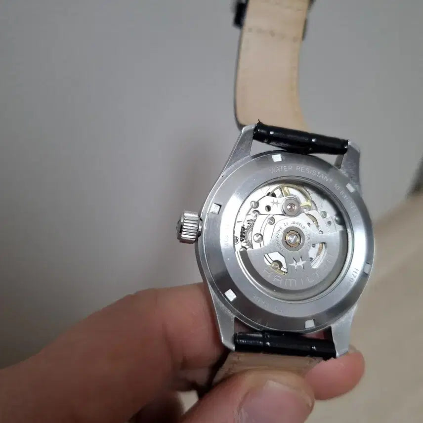 [BUNJANG] Hamilton Murph 38 Black Automatic Watch / [교환X]해밀턴 머피 38 블랙 오토매틱 시계