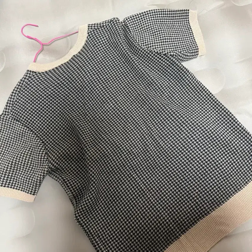 [BUNJANG] Prada Houndstooth Knit Sweater / 프라다 하운드투스 니트