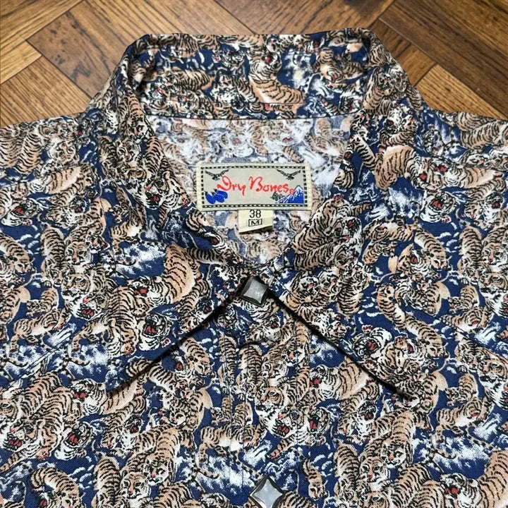 [BUNJANG] Dry Bones Tiger Western Shirt / Dry Bones 타이거 웨스턴 셔츠