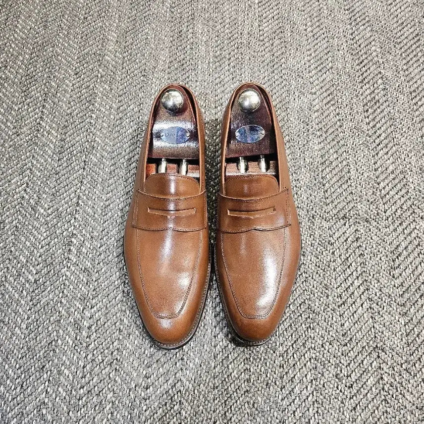 [BUNJANG] Herring Shoes James UK7.5 Leather Dress Loafers / 헤링슈 프리미엄라인 제임스Uk7.5