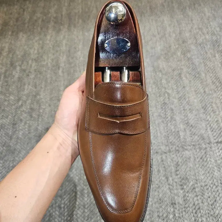 [BUNJANG] Herring Shoes James UK7.5 Leather Dress Loafers / 헤링슈 프리미엄라인 제임스Uk7.5