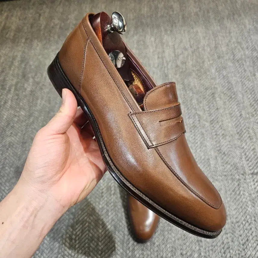 [BUNJANG] Herring Shoes James UK7.5 Leather Dress Loafers / 헤링슈 프리미엄라인 제임스Uk7.5