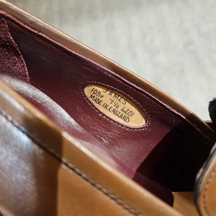 [BUNJANG] Herring Shoes James UK7.5 Leather Dress Loafers / 헤링슈 프리미엄라인 제임스Uk7.5