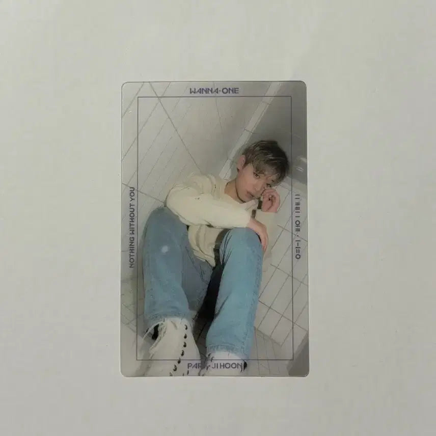 [BUNJANG] Park Jihoon Beautiful Photocard / 박지훈 1-1=0 뷰티풀( beautiful ) 포토카드 팝니다