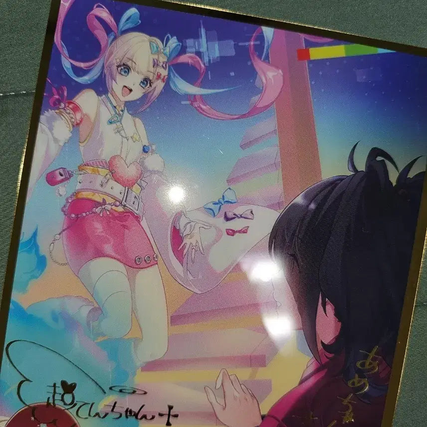 [BUNJANG] Neko Project Need for Speed Neko Armor 4 Trading Clear Shikishi / 니디걸 오버도즈 니디가전4 트레이딩 클리어 색지