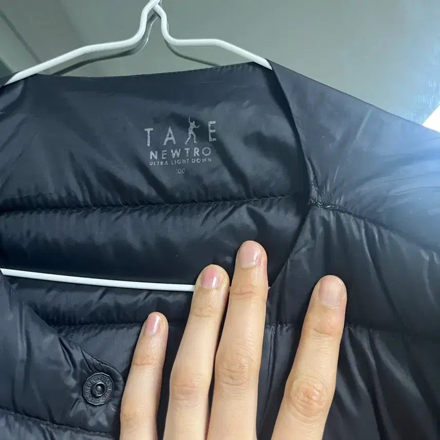 [BUNJANG] TATE Goose Down Lightweight Vest (Men's 100) / TATE  구스경량패딩조끼 남성100