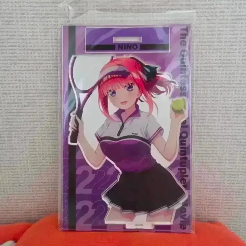 [BUNJANG] The Quintessential Quintuplets Nino Nakano Acrylic Stand (Tennis Ver.) - Sealed / [미개봉/신품] 5등분의 신부 나카노 니노 아크릴 스탠드 테니스ver