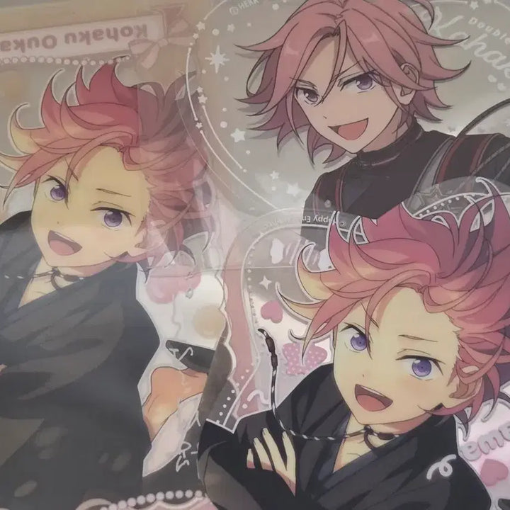 [BUNJANG] Ensemble Stars! Kohaku Oukawa Chibi Clear Card Bundle Set / 앙스타 오우카와 코하쿠 일괄 투니크 치비 클리어카드