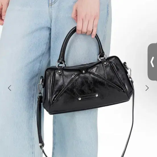 [BUNJANG] Sunburn Project Mini Moss Bag Black / 썬번프로젝트 미니 모스백 블랙