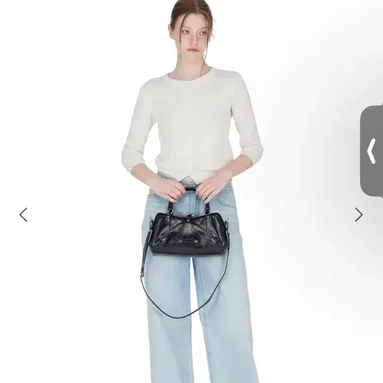 [BUNJANG] Sunburn Project Mini Moss Bag Black / 썬번프로젝트 미니 모스백 블랙