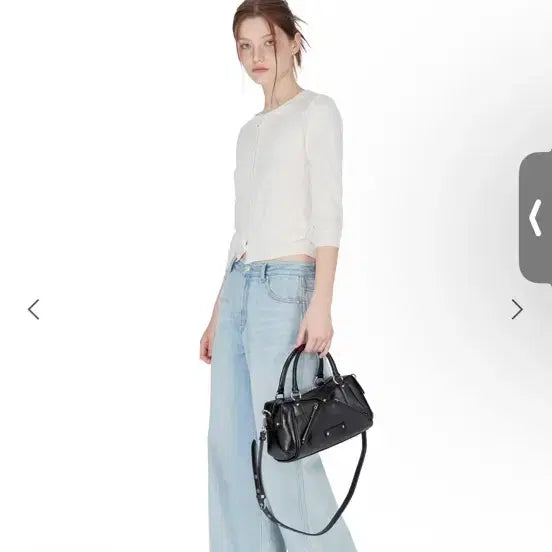 [BUNJANG] Sunburn Project Mini Moss Bag Black / 썬번프로젝트 미니 모스백 블랙